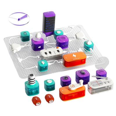 科学罐头电路积木生日礼物6-10岁