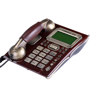 中诺C127电话机古典欧式仿古家用有线固定座机创意复古办公室座式