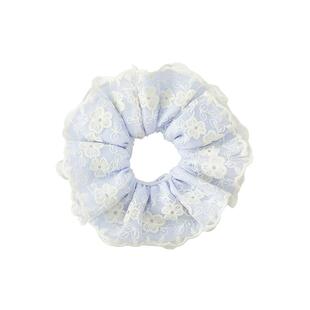 三福蕾丝双层发圈单个 时尚个性发饰配饰头饰发束发绳856810