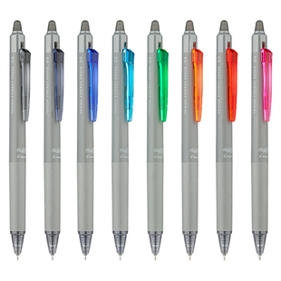 【新品】日本pilot百乐摩磨擦中性笔DPK-LFSK按动式热可擦ST头小学生练字用黑蓝红色可换替芯0.3/0.4/0.5笔芯