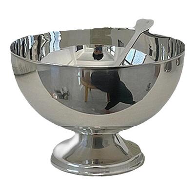 不锈钢中式大众可爱高脚碗