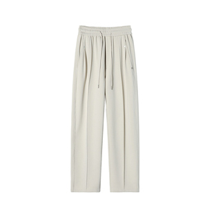 马克华菲中线显腿长直筒西裤男士春秋季新款垂感通勤休闲男款裤子