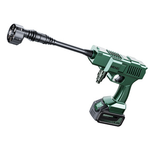 洗车高压水枪家用强力增压洗地无线锂电洗车机超强压力2025新款