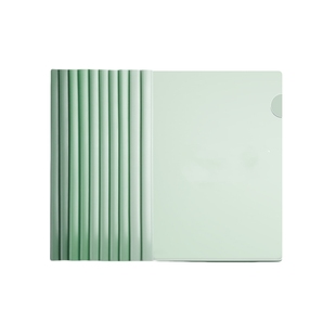 真彩抽杆夹a4拉杆夹加厚文件夹办公用品书夹子透明插页资料档案夹试卷夹收纳活页夹小学生用简历固定纸张书皮