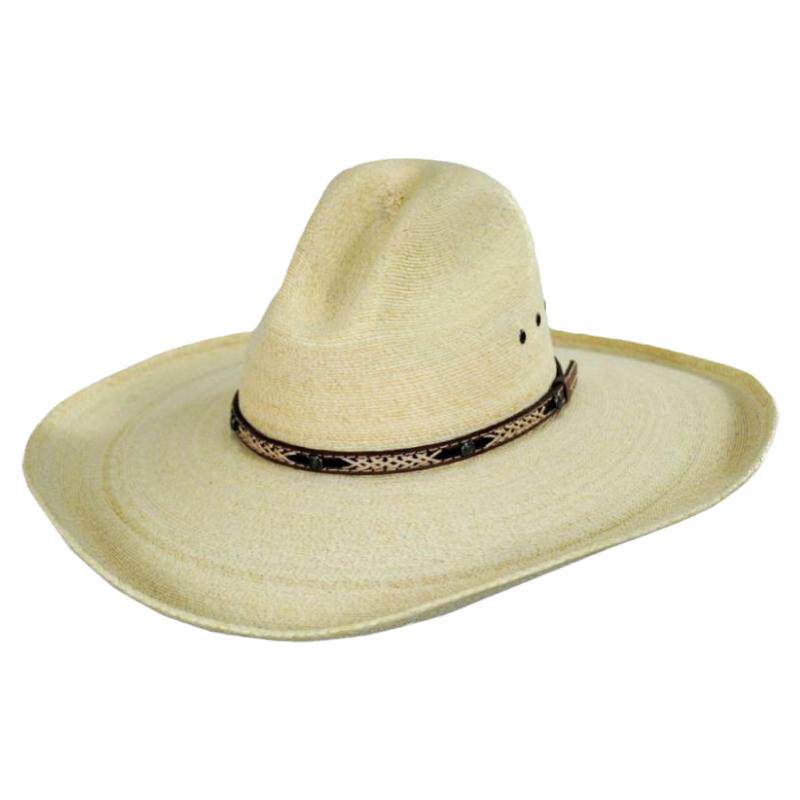 STETSON帽子草帽编织宽檐遮阳防晒夏季沙滩帽男女帽子户外度假