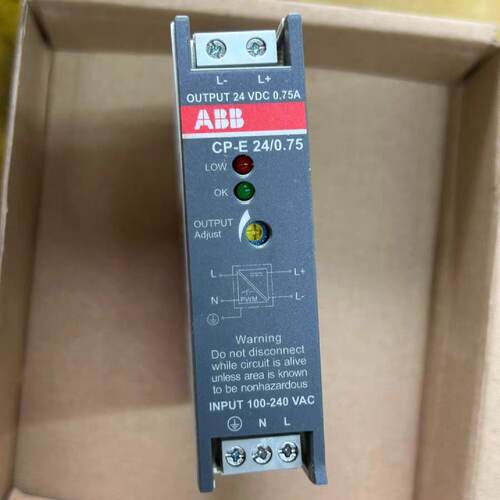 议价ABB开关电源CP-E24/0.75  1SVR427030R0000全新原装正品现货