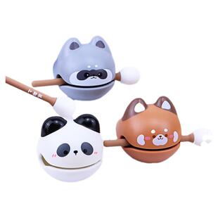 敲无压力功德+1小木鱼解压网红玩具桌面摆件减压神器学生生日礼物