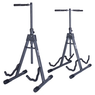 银鱼电吉他放置架家用双吉他架大提琴落地琴架吉他架子立式支架
