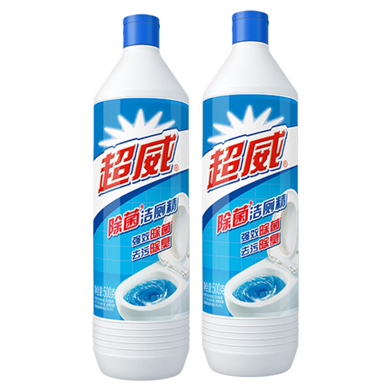 超威洁厕灵厕所强力清洁剂马桶除臭除垢去异味留香去污去黄洁厕净