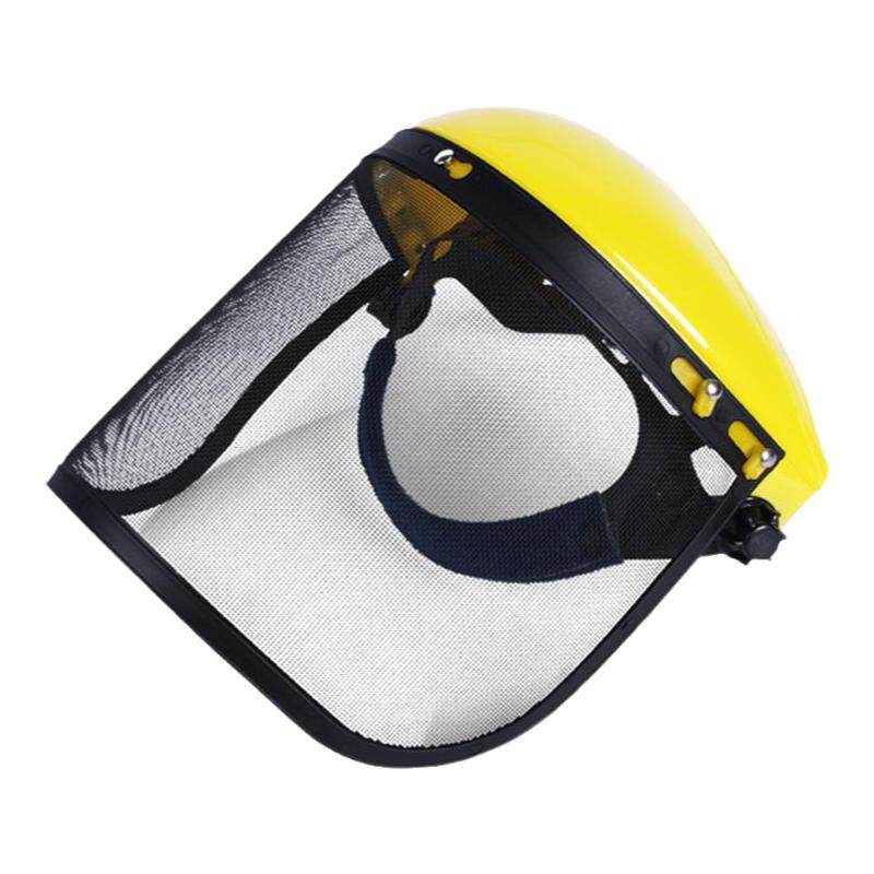 割草机防护面罩具防爆网绿篱机割灌打草机锄草油锯安全帽眼镜神器