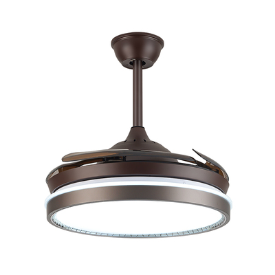 新款隐形简约餐厅风扇灯吊扇灯