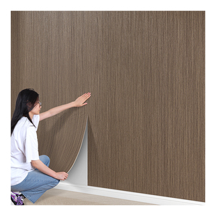 贴墙纸自粘防水防潮壁纸墙壁背景墙面木纹膜加厚木纹贴纸自粘仿木