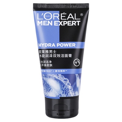 欧莱雅男士专用洗面奶平衡水油
