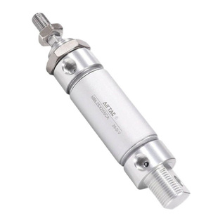 亚德客铝合金迷你气缸MBL20X25X32X40X50X75X100X125X150X200CA