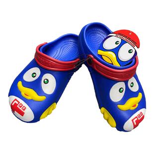 Donki唐吉诃德惊安殿堂限定品唐企鹅造型儿童凉鞋沙滩鞋