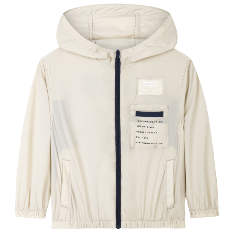 Levi's李维斯儿童皮肤衣童装风衣2025夏季新款女遮阳外套防晒男童