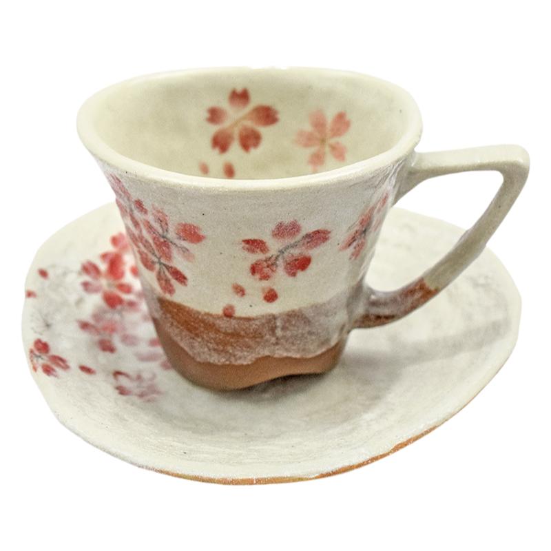 美浓烧咖啡杯茶杯粗陶茶具