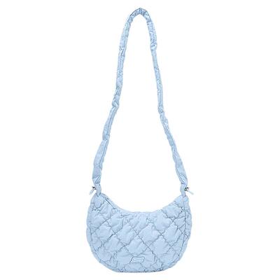 斯凯奇云朵月牙包男女通用实用单肩斜挎包2026新款轻盈百搭大容量