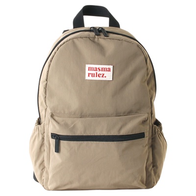Masmarulez男女经典拉链双肩包
