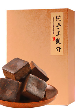 纯甘蔗黑糖块老红糖正宗手工红糖姜茶古法土红糖小包装老姜生理期