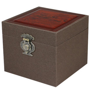 正方形礼品盒建盏茶杯盒香炉包装盒陶瓷器玻璃茶叶罐紫砂壶锦盒