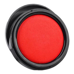 得力红色印台印泥油性大号快干原子印油财务会计盖章印尼办公用品中号小号便捷秒干速干按手印指纹圆形印泥盒