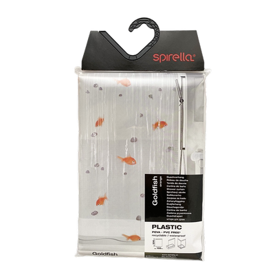 瑞士SPIRELLA防水加厚PEVA浴帘