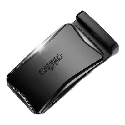 卡帝乐鳄鱼皮带自动扣商务腰带