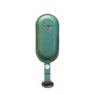 适用宝马MINI电动COOPER皮革钥匙套ACEMAN钥匙包壳扣J01/5/F66/65