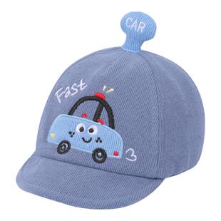 宝宝帽子秋冬婴儿鸭舌帽小月龄新生儿棒球帽男童防晒帽儿童遮阳帽