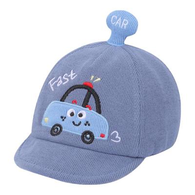 婴儿帽子纯棉可爱鸭舌帽