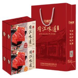 味巴哥靖江味道肉脯礼盒不含鸡肉