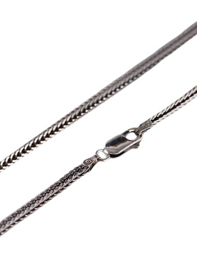 925纯银复古肖邦链项链男女