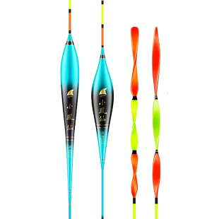 小凤仙螺旋尾鱼漂高灵敏醒目鲢鳙大物浮漂套装全套正品浅水鲫鱼漂