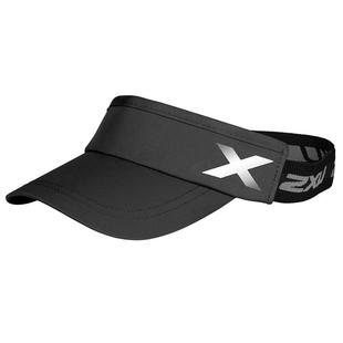 2XU 运动空顶帽男无顶帽鸭舌帽跑步遮阳帽女运动速干帽