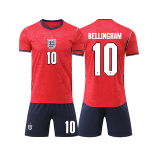 2026世界英格兰球衣贝林厄姆凯恩主客场儿童足球服比赛队服定制杯