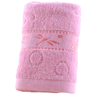 10条毛巾棉吸水柔软结婚庆回礼成人家用洗脸面巾蜻蜓加厚毛巾包邮