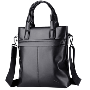 七匹狼男包手提包真皮正品单肩斜挎包头层牛皮商务公文包电脑背包