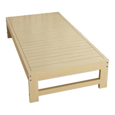 环保无害无甲醛松木实木拼接床