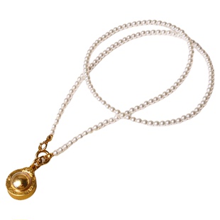 3mm细链子施家珍珠锁骨链泰国佛牌链唐卡挂绳项链女款可单独佩戴