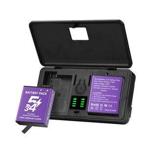 适配DJI大疆Action5pro/4/3电池长续航耐低温寒冷快充充电器Osmo灵眸运动相机action5pro/4配件充电收纳盒