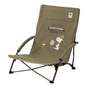 logos联名史努比亲子户外露营椅便携午休折叠椅椅沙滩椅躺椅
