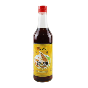 福州虾油调味酱虾油露又名鱼露民天金标虾油凉拌菜调料500ml*1瓶