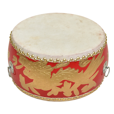 牛皮鼓大鼓龙鼓威风中国红成人