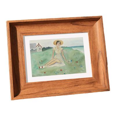 美式复古相框海报装裱画框挂墙