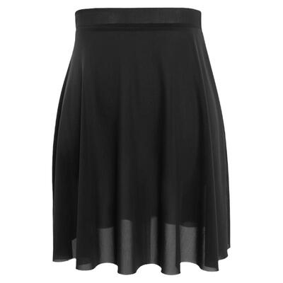 天天舞苑半身纱裙芭蕾舞服黑色