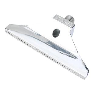 不锈钢多孔吹风喷嘴吹气风刀气刀喷头F型可调万向金属管鸭嘴110宽