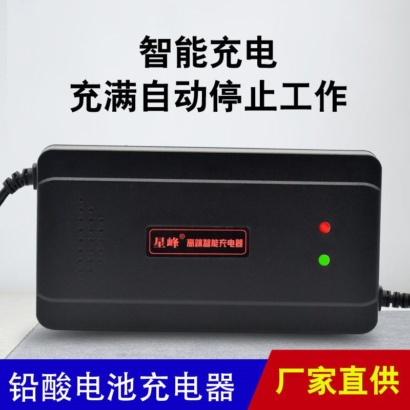 厂家直供星峰电动车充电器60V20AH30AH60V45AH60V50AH充电器铅酸