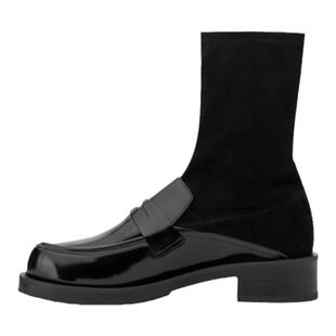 SW 5050 BOLD LOAFER BOOTIE 秋冬乐福瘦瘦靴袜靴女短靴女