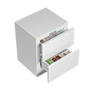 迪恩彩台下嵌入式冰箱变频风冷内嵌式隐藏式底部散热一级能效68升